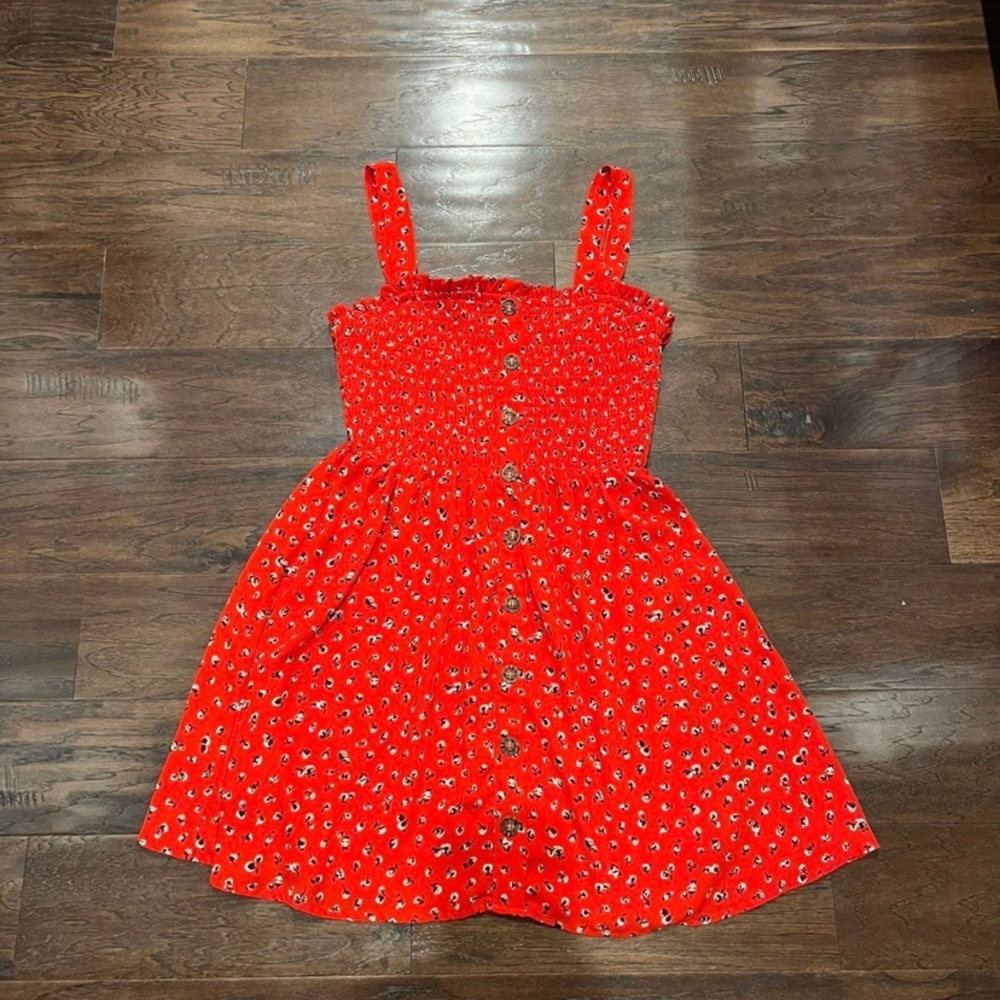 Red dress